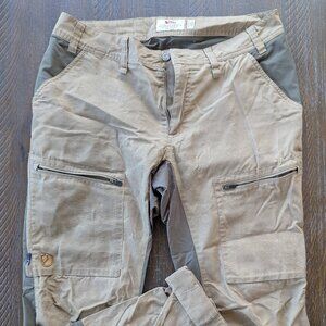 FJALLRAVEN Women's Abisko Lite Trekking Pants G-1000 Reg EU 42 US 32-33